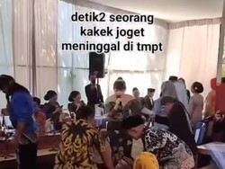 Viral Kakek Wonogiri Kolaps-Meninggal Saat Joget di Hajatan Warga