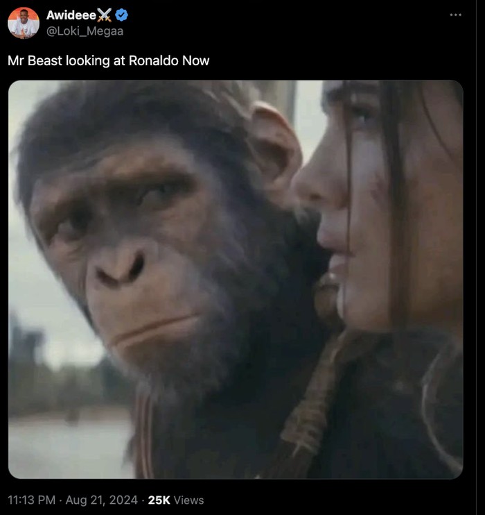 Cristiano Ronaldo meme