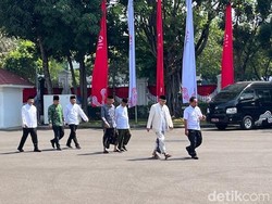 Gus Yahya-Miftachul Akhyar Temui Jokowi di Istana, Bahas Konsesi Tambang