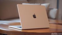 Wujud MacBook Air M3 15 Inch Cocok Untuk Sekolah, Kuliah dan Kerja