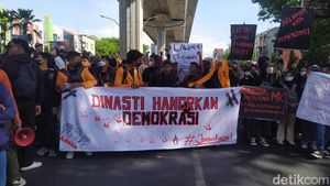 Potret Tuntutan Demo Revisi UU Pilkada di Makassar: Dinasti Hancurkan Demokrasi