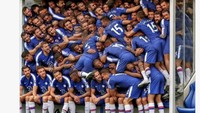 Dengan skuad yang ada sekarang, Chelsea bisa memenuhi bench sampai pemain menumpuk! (Foto: Twitter)