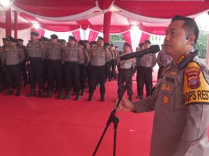 Jelang Pilkada Serentak, Polresta Balikpapan Gelar Gladi Sispamkota