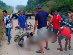 Pria di Musi Rawas Tewas Usai Motornya Adu Kambing dengan Mobil