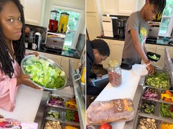 Punya Banyak Anak, Wanita Ini Pasang Salad Bar Rp 21 Juta di Dapurnya