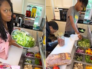 Punya Banyak Anak, Wanita Ini Pasang Salad Bar Rp 21 Juta di Dapurnya Punya Banyak Anak, Wanita Ini Pasang Salad Bar Rp 21 Juta di Dapurnya