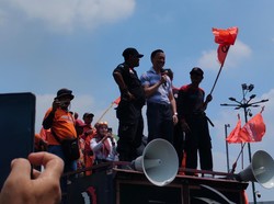 Mantan Menteri Jokowi Ikut Demo hingga Orasi di Depan DPR