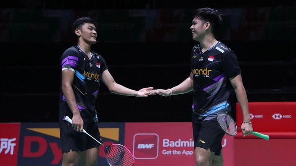 Aksi Pasangan Anyar Daniel/Fikri Tembus Semifinal Japan Open 2024