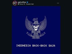 Ketua DPRD Lebak Unggah Garuda Biru Versi Indonesia Baik-baik Saja