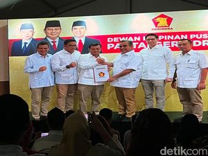 Gerindra Resmi Usung Ahmad Luthfi-Taj Yasin di Pilgub Jateng
