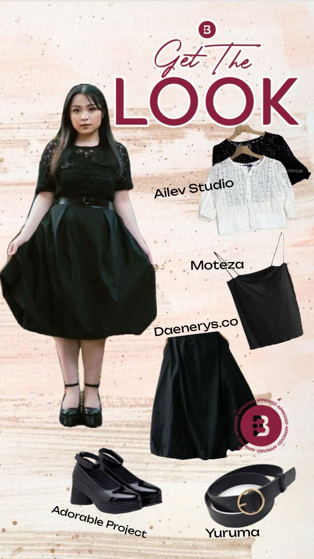 Ide outfit ala Bernadya