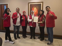 Indira-Ilham Terima Rekomendasi PDIP di Pilwalkot Makassar