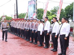Kapolres Bontang Ingatkan Jajarannya soal Jaga Ketertiban saat Pilkada