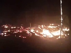 Rumah di Mura Hangus Terbakar Diduga Korsleting Listrik