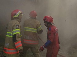 Kebakaran Rumah Kosong di Kraton Jogja, 7 Unit Damkar Dikerahkan