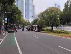 Bakal Ada Demo di Depan Kantor KPU RI, Jalan Imam Bonjol Ditutup