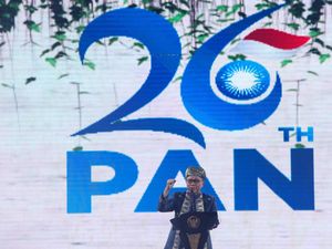 Kongres & HUT PAN, Zulhas Puji Kepemimpinan 2 Periode Jokowi