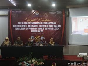 KPU Klaten Gelar Rakor Persiapan Pendaftaran Bacalon Pilkada 2024
