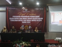 KPU Klaten Gelar Rakor Persiapan Pendaftaran Bacalon Pilkada 2024