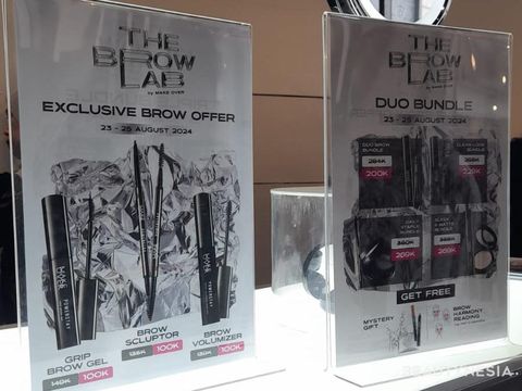 Penawaran menarik hanya di The Brow Lab by MAKE OVER