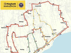 Maybank Marathon 2024 Digelar di Gianyar, Sejumlah Jalan Ditutup