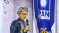 Potret Zulkifli Hasan Kembali Ditetapkan Jadi Ketum PAN