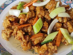 Resep Ayam Saus Asam Manis Korea (Tangsuyuk) yang Renyah Segar