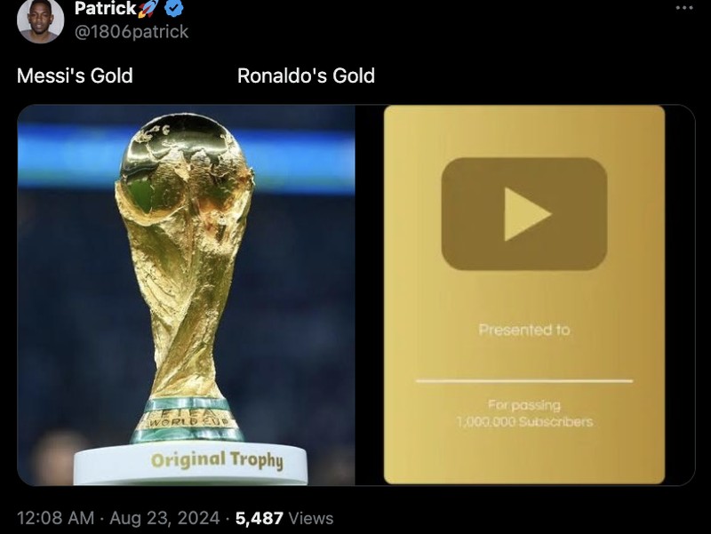 Ronaldo Messi