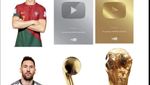 Meme Ronaldo Jawara Medsos, Messi mana nih?