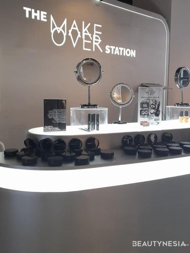 Salah satu booth di The Brow Lab by MAKE OVER