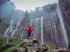 Hore!!! Impian Jadi Kenyataan ke Air Terjun Tumpak Sewu