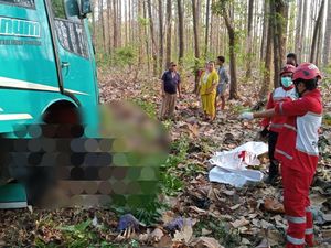 Kecelakaan Bus Vs Motor di Pemalang, 2 Orang Tewas