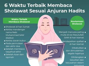 6 Waktu Terbaik Membaca Sholawat Sesuai Anjuran Hadits