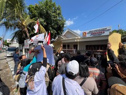 Kantor Gerindra Kota Kediri Digeruduk Kader Terkait Rekom Pilwali