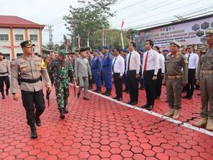 Apel Ops Mantap Praja, Kapolres Paser Tekankan Sinergi Pengamanan Pilkada