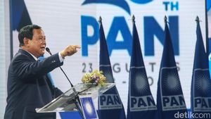 Momen Prabowo Pidato di Penutupan Kongres PAN