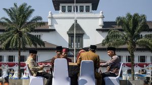 Gedung Sate Jadi Saksi Bisu Janji Suci Pernikahan 37 Pasangan