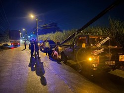 Komplotan Maling Gasak 30 Tiang Telepon di Mojokerto Diringkus