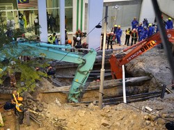 Tanda Tanya Keberadaan Turis India Tertelan Sinkhole di Kuala Lumpur