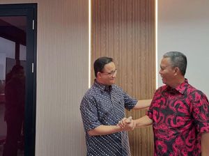 Prasetyo Edi Salami dan Peluk Anies di PDIP DKI: Selamat Datang