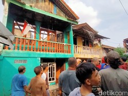 Rumah Japri di Palembang Ludes Terbakar gegara Cucu Main Korek Api