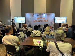 9 Seniman Pameran Harmoni dan Kekayaan Budaya RI dalam Sketsa Nusantara 9 Seniman Pameran Harmoni dan Kekayaan Budaya RI dalam Sketsa Nusantara