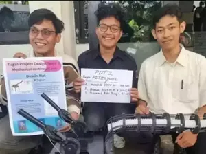 Inovatif! Mahasiswa UMM Buat Robot Pelacak Korban Reruntuhan Gempa