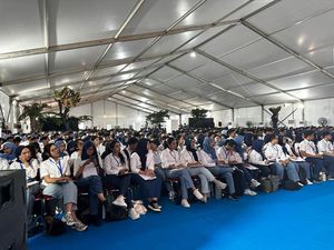 Sambut Mahasiswa Baru, Universitas Trisakti Gelar Kemeriahan di PKKMB 2024 Sambut Mahasiswa Baru, Universitas Trisakti Gelar Kemeriahan di PKKMB 2024