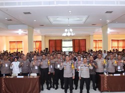 Polres Bontang Siapkan Personel untuk Beri Keamanan di Pilkada Serentak