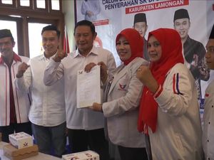 Yuhronur-Dirham Kantongi Rekom 2 Partai Sekaligus di Pilbup Lamongan