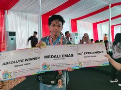 Modal Belajar dari YouTube, Zahran Sukses Juara Olimpiade Fisika-Astronomi Dunia