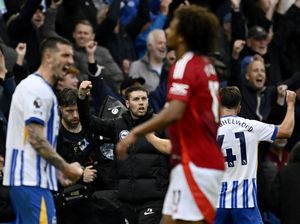 Kalahkan MU, Brighton Sindir Balik Akun Fans Setan Merah Kalahkan MU, Brighton Sindir Balik Akun Fans Setan Merah