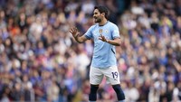 Dari lini kedua, baru Kevin De Bruyne bikin satu gol. Bernardo dan Guendogan belum bikin gol (AP)