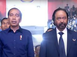 Jokowi: Terima Kasih Bang Surya, 10 Tahun Saya Sangat Merasa Didukung NasDem